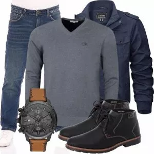 Herbst Outfits Männer Komplettoutfit