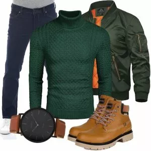 Herbst Outfits Männer Komplettoutfit