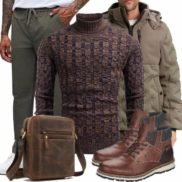 Herbst Outfits Herren Komplette Outfit