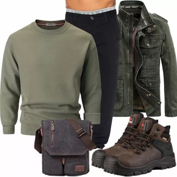 Herbst Outfits Männer Komplettoutfit