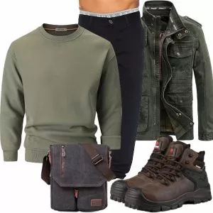 Herbst Outfits Männer Komplettoutfit