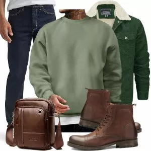 Winter Outfits Herren Komplette Outfit