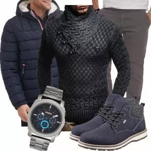 Winter Outfits Herren Komplette Outfit