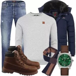 Winter Outfits Winterlicher Look