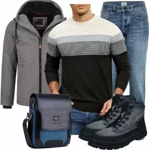 Winter Outfits Herren Komplette Outfit