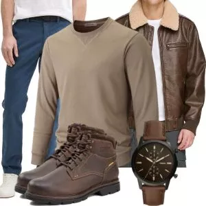 Winter Outfits Herren Komplette Outfit