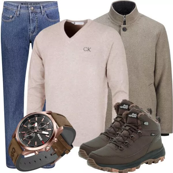 Winter Outfits Stylische Herren Outfit