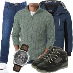 Winter Outfits Komplette Outfit für Herren