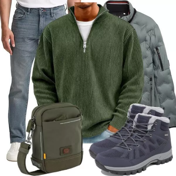 Winter Outfits Komplette Outfit für Herren