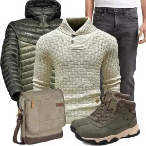 Winter Outfits Männer Komplettoutfit