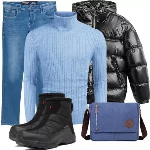 Winter Outfits Herren Komplette Outfit