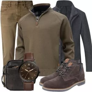 Winter Outfits Komplette Outfit für Herren