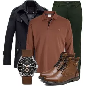 Business Outfits Elegantes Outfit für Herren