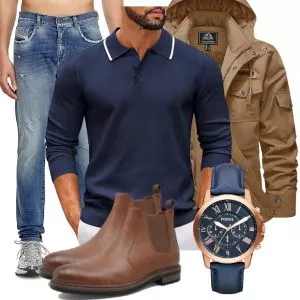 Casual Outfits Herren Komplette Outfit