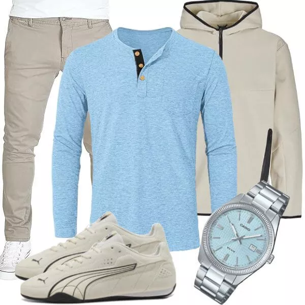 Frühlings Outfits Herren City Light Frühlings Outfit