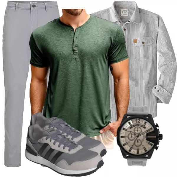 Frühlings Outfits Komplette Outfit für Herren