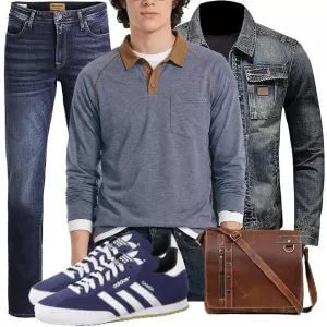 Frühlings Outfits Herren Outfit Frühling modern kombinieren