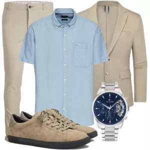 Business Outfits Elegante Herren Outfits Sommer leicht