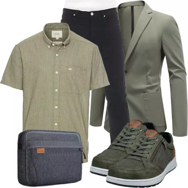 Business Outfits Sommer Chic Herren elegante Styles