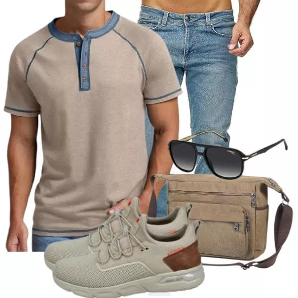 Sommer Outfits Herren Sommer Look für Alltag und Stadt