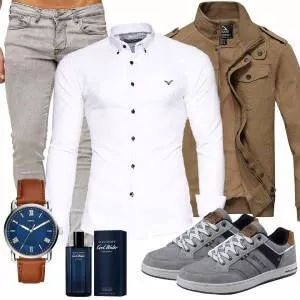 Frühlings Outfits Praktischer Look