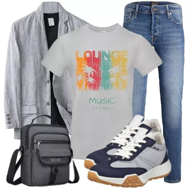 Sommer Outfits Herren Outfit Sommer leicht kombinieren