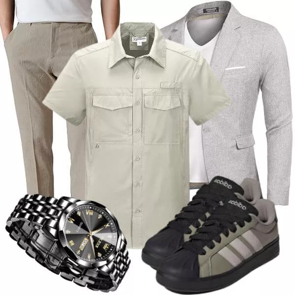 Casual Outfits Sommer Outfit Ideen Männer urbaner Stil