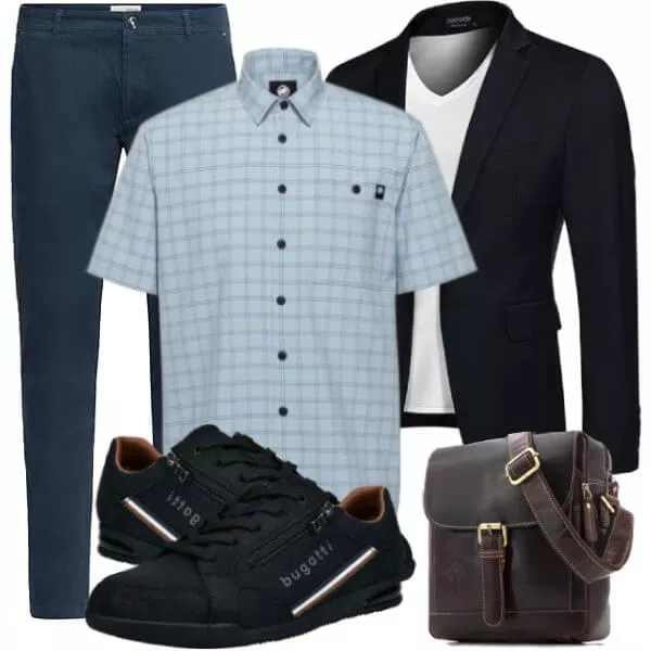 Business Outfits Luftige Herrenmode Sommer elegante Kombinationen