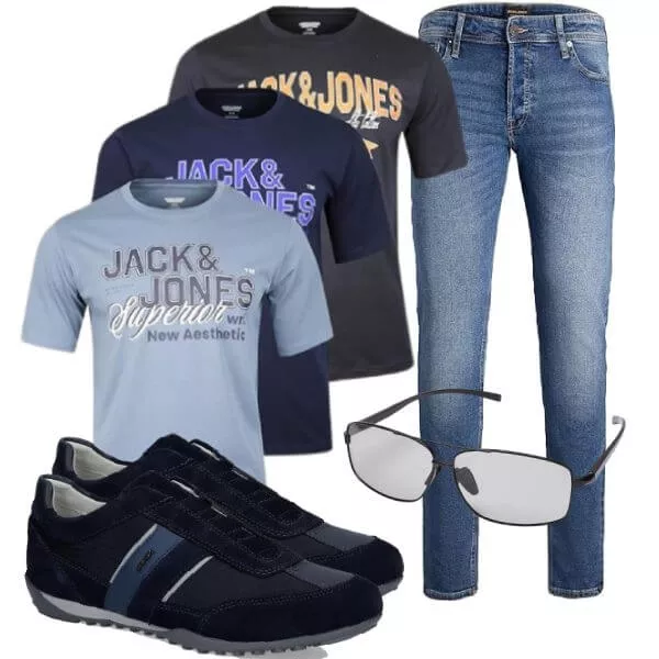 Sommer Outfits Trendige Herren Outfits Sommer leicht kombinieren