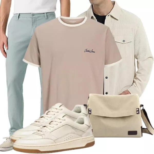Sommer Outfits Männer Sommer Look schlicht und stilvoll