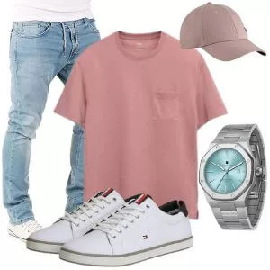 Casual Outfits Herren Outfit Ideen Sommer minimal Style