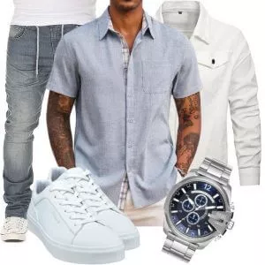 Sommer Outfits Luftige Herren Looks Sommer modern und clean