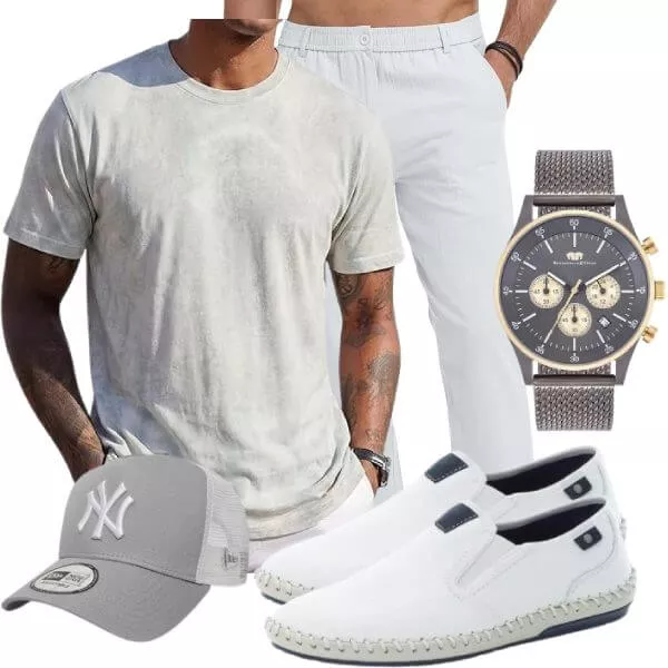 Sommer Outfits Herren Sommerlook vielseitig und modern