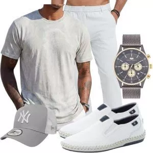 Sommer Outfits Herren Sommerlook vielseitig und modern