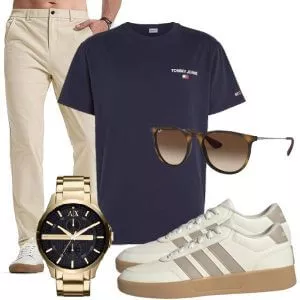 Sommer Outfits Männer Sommermode trendige Kombinationen