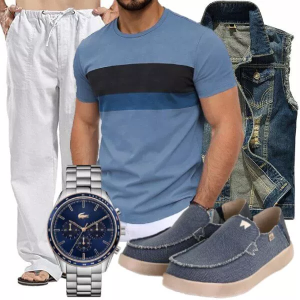 Sommer Outfits Herren Sommer Outfit casual minimalistisch
