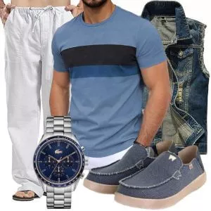 Sommer Outfits Herren Sommer Outfit casual minimalistisch