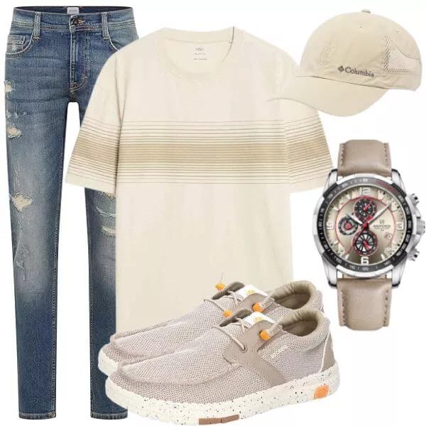 Sommer Outfits Sommermode Herren für urbane Looks