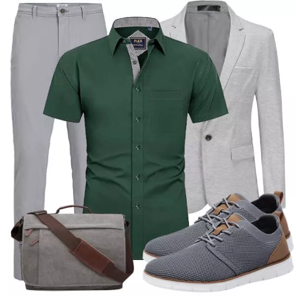 Business Outfits Sommer Chic Herren mit entspannter Eleganz