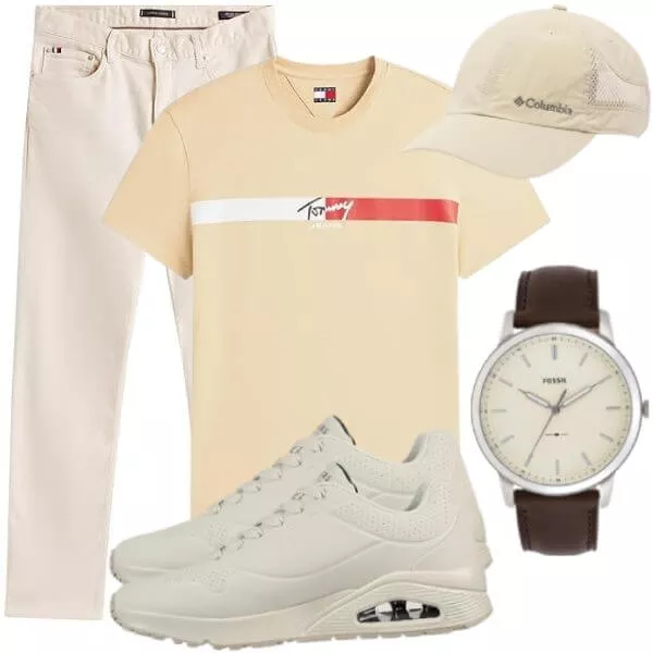Sommer Outfits Männer Sommerlook mit moderner Balance