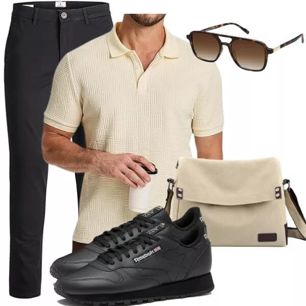 Sommer Outfits Stylische Herrenmode Sommer modern getragen