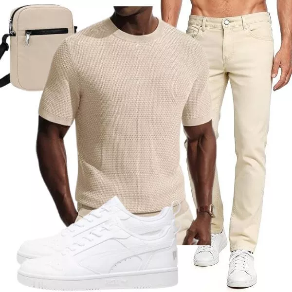 Casual Outfits Sommermode Herren inspiriert von Minimalismus