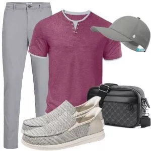 Sommer Outfits Moderne Herrenmode Sommer mit Struktur