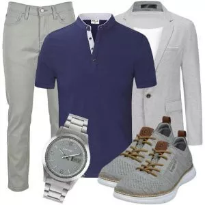 Business Outfits Männer Outfit Sommer stilvoll und bequem