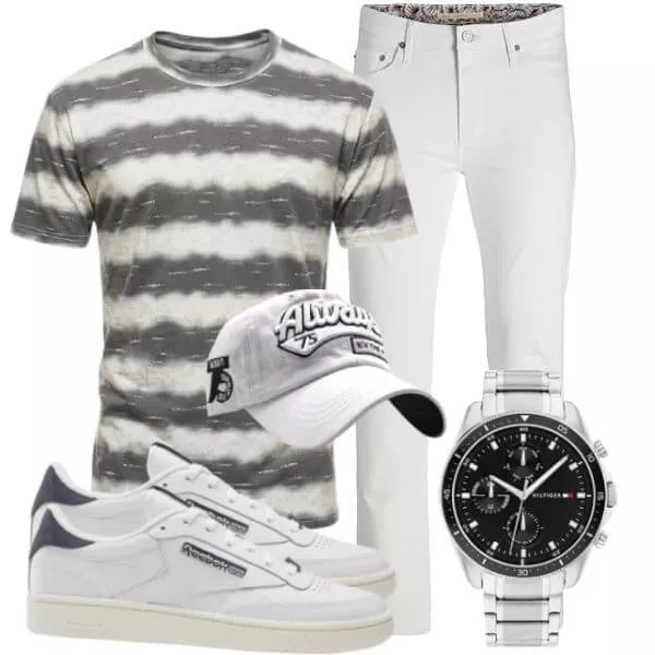 Casual Outfits Sommer Look Herren mit natürlicher Leichtigkeit