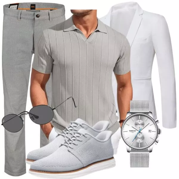 Business Outfits Männer Sommermode mit zeitloser Eleganz