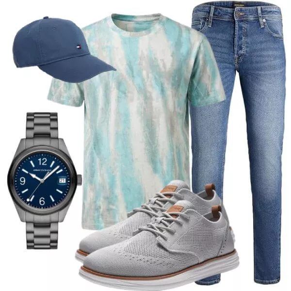 Sommer Outfits Herren Sommer Outfit stilvoll kombiniert