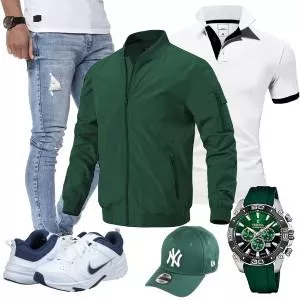 Frühlings Outfits Casual Street Style Outfit