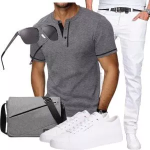 Casual Outfits Herren Outfit Sommer für Wochenendtrips