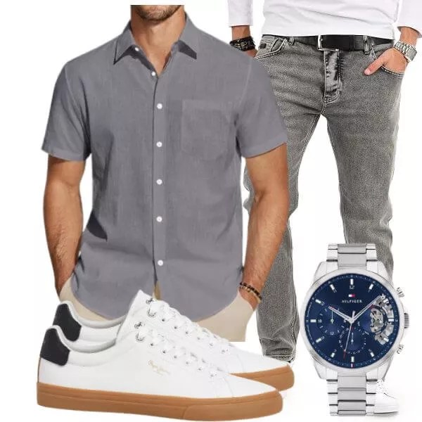 Sommer Outfits Sommer Chic Herren für entspannte Abende